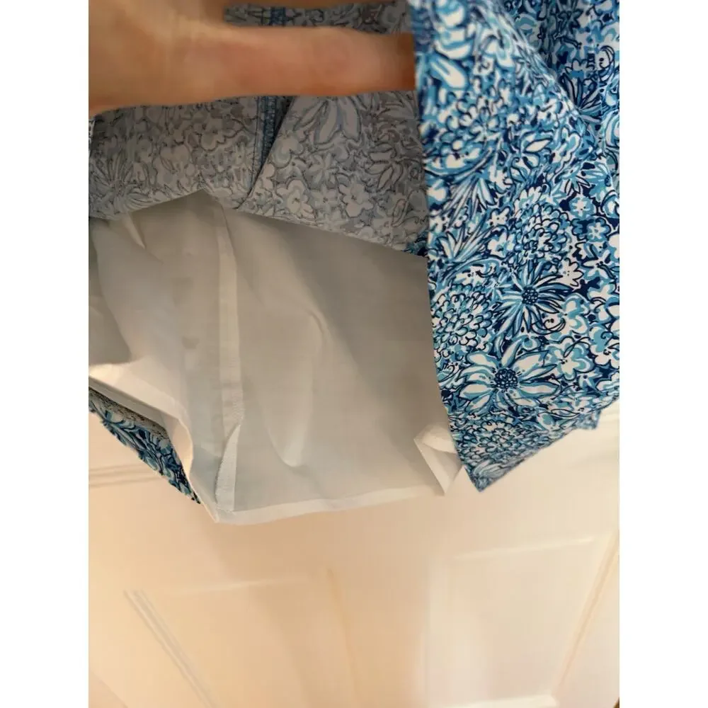 Lilly Pulitzer Gulianna Stretch Cotton Shift Dress size 14 Pockets EUC - Picture 6 of 13
